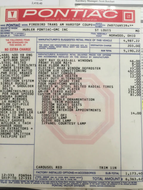 1976 Pontiac Trans Am Trans Am - photo 10