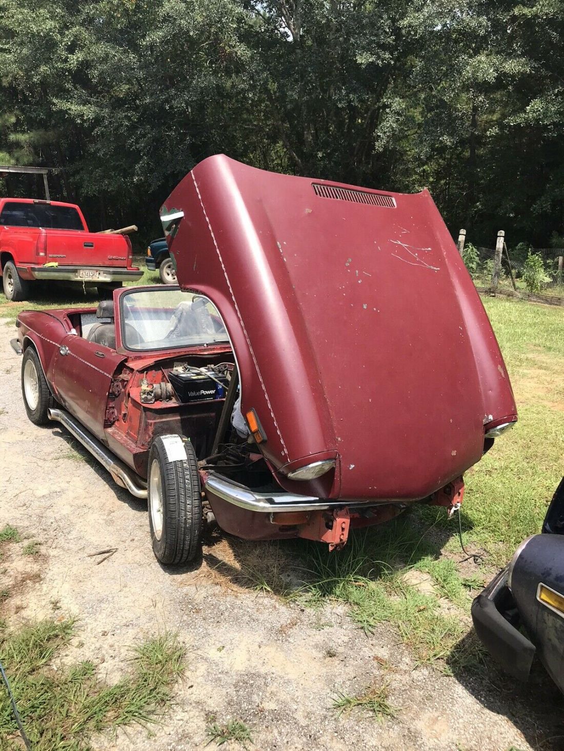 1976 Triumph Spitfire 1500 Red RWD Manual 1976 Triumph Spitfire 1500