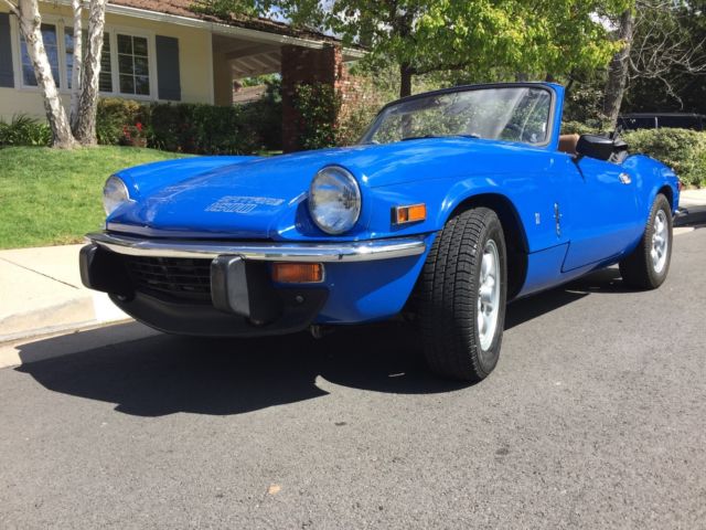 1976 Triumph Spitfire 1500 with Overdrive 1976 Triumph Spitfire 1500