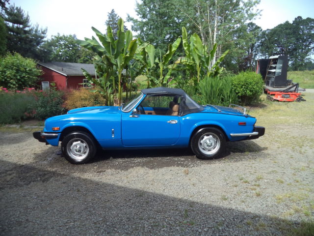 1976 Triumph Spitfire same Adult Owner since 1984 Survivor with 86k.actual miles 1976 Triumph Spitfire