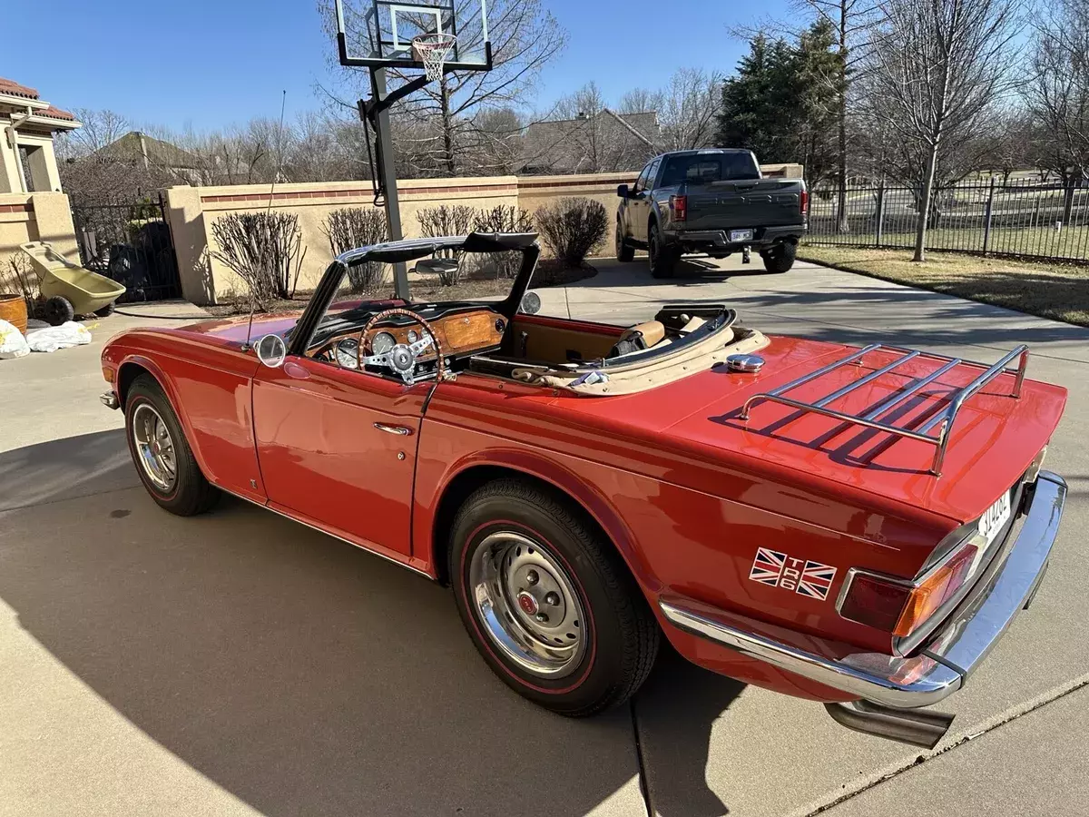 1976 Triumph TR 6 Red 1976 Triumph TR 6