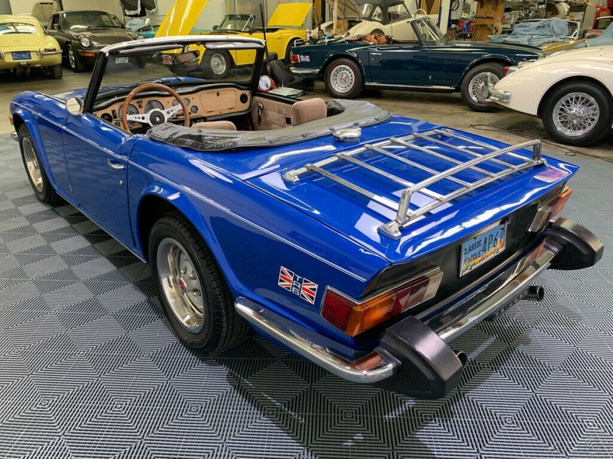 1976 Triumph TR-6 1976 TRIUMPH TR-6. 4-SPEED WITH FACTORY OVERDRIVE. - photo 12