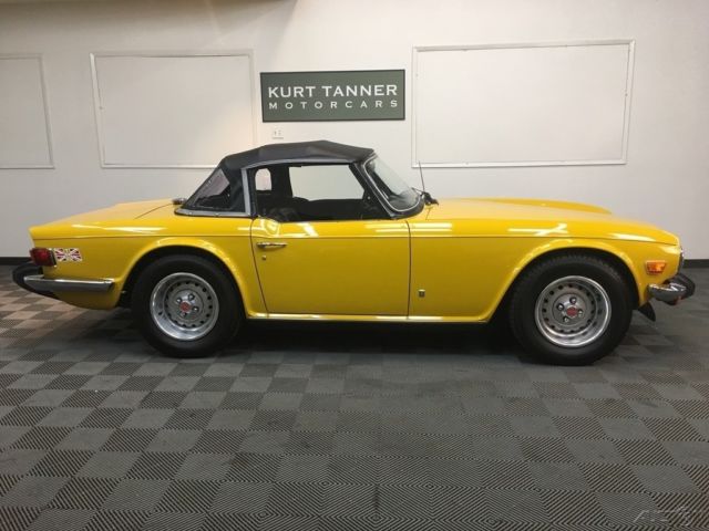 1976 Triumph TR-6 4-SPEED, STANDARD WHEELS, FOG LAMPS - photo 3