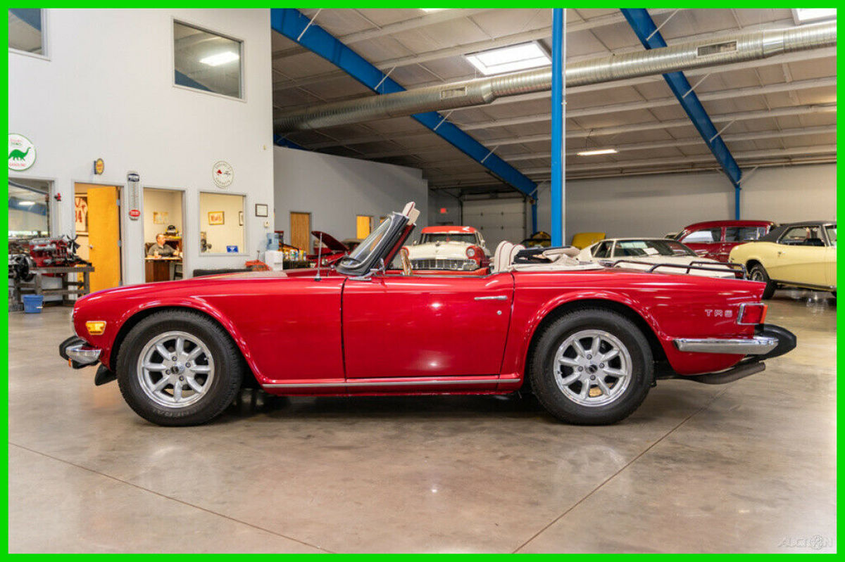 1976 Triumph TR6 2.5L Manual Restored National Award Winning Car 76 1976 Triumph TR-6