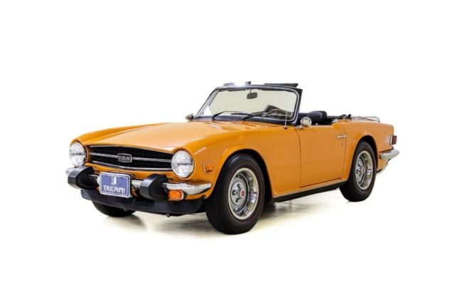1976 Triumph TR6  32722 Miles Topaz Convertible 250 ci 4-Spd Manual 1976 Triumph TR-6 --