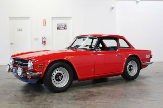 1976 Triumph TR6 44377 Miles Red Convertible 1976 Triumph TR-6