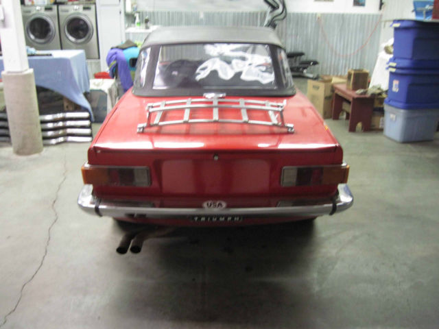 1976 Triumph TR-6 Base Convertible 2-Door - photo 8