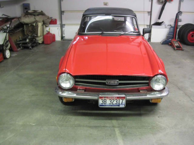 1976 Triumph TR-6 standard - photo 6