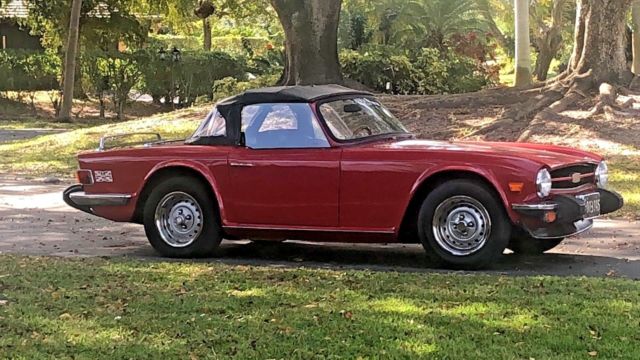 1976 Triumph TR-6 convertible