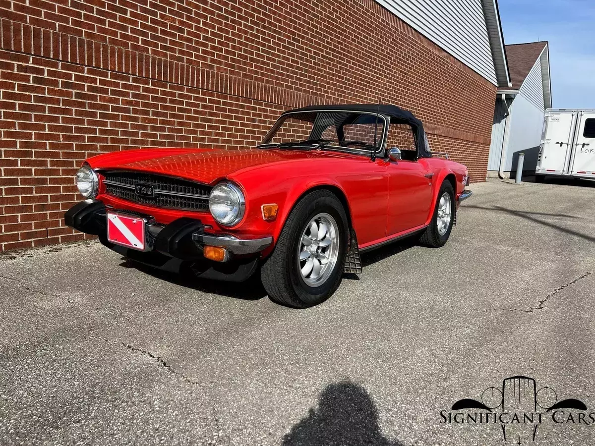 1976 Triumph TR6 Great Driving Example ready for the road 1976 Triumph TR6