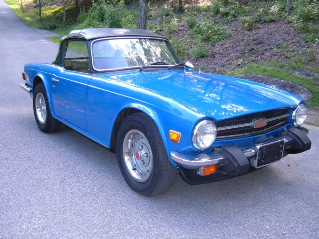 1976 Triumph TR-6 Roadster - photo 10