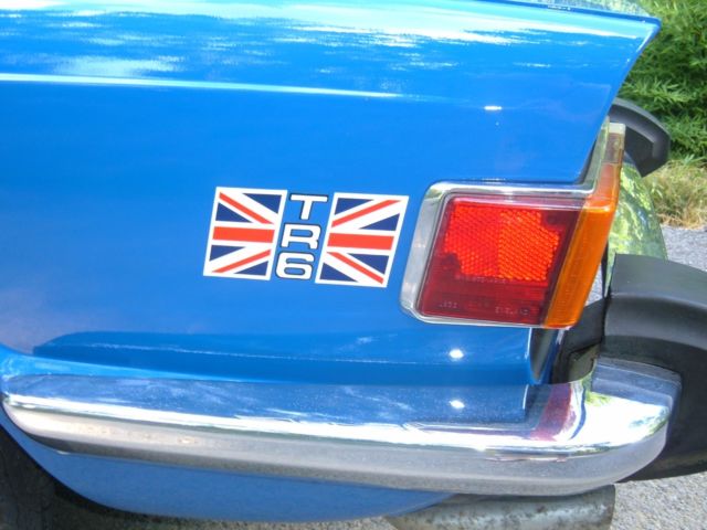 1976 Triumph TR-6 Roadster - photo 11