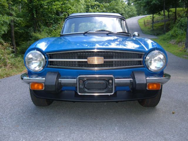 1976 Triumph TR-6 Roadster - photo 3