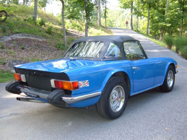 1976 Triumph TR-6 Roadster - photo 5