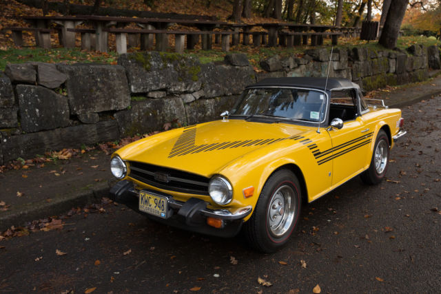 1976 Triumph TR6 - Last Year of TR6 with Rare Overdrive 1976 Triumph TR-6