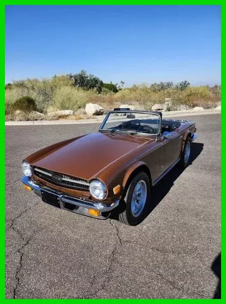 1976 Triumph TR6 Manual RWD Convertible 1976 Triumph TR6