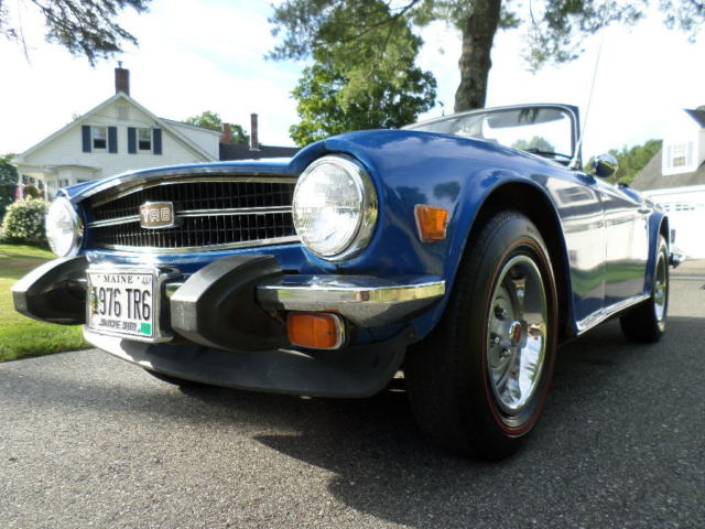 1976 Triumph TR6 **One of the last cars built*** 1976 Triumph TR-6