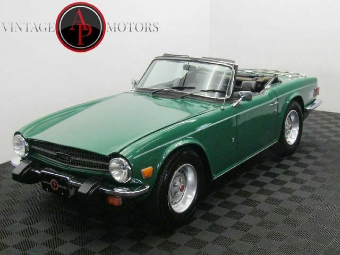1976 Triumph TR-6 OVERDRIVE! 82K - photo 2