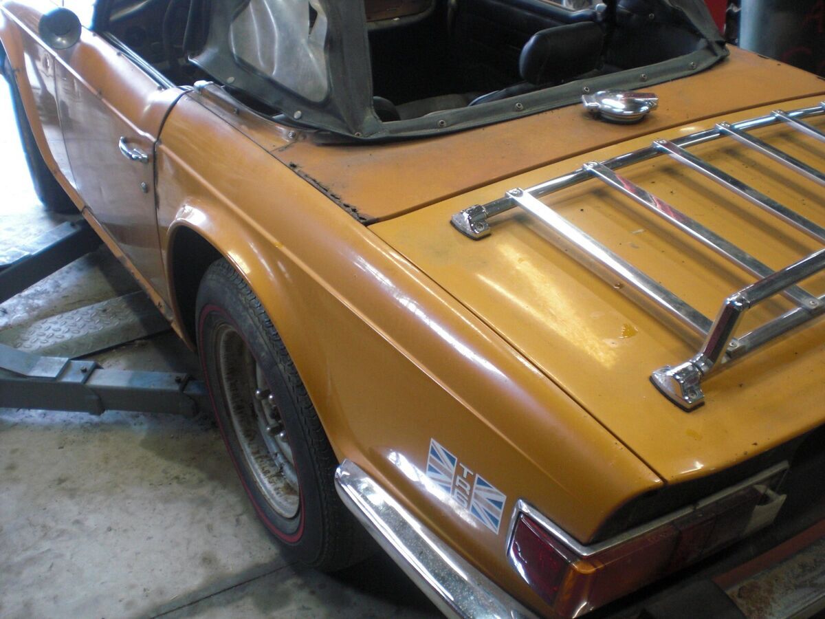 1976 Triumph TR-6 Project - photo 3