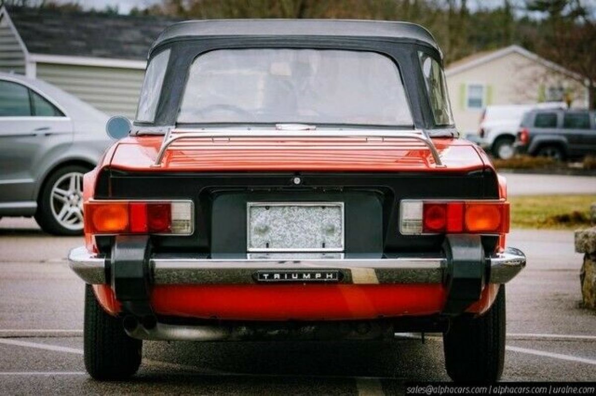 1976 Triumph TR-6 Roadster - photo 10