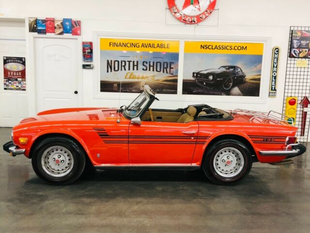1976 Triumph TR-6 -WELL MAINTAINED ROADSTER-GOOD OVERALL CONDITION-S - photo 2