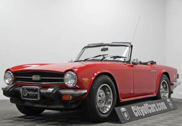 1976 Triumph TR6 with Hard Top 1976 Triumph TR-6