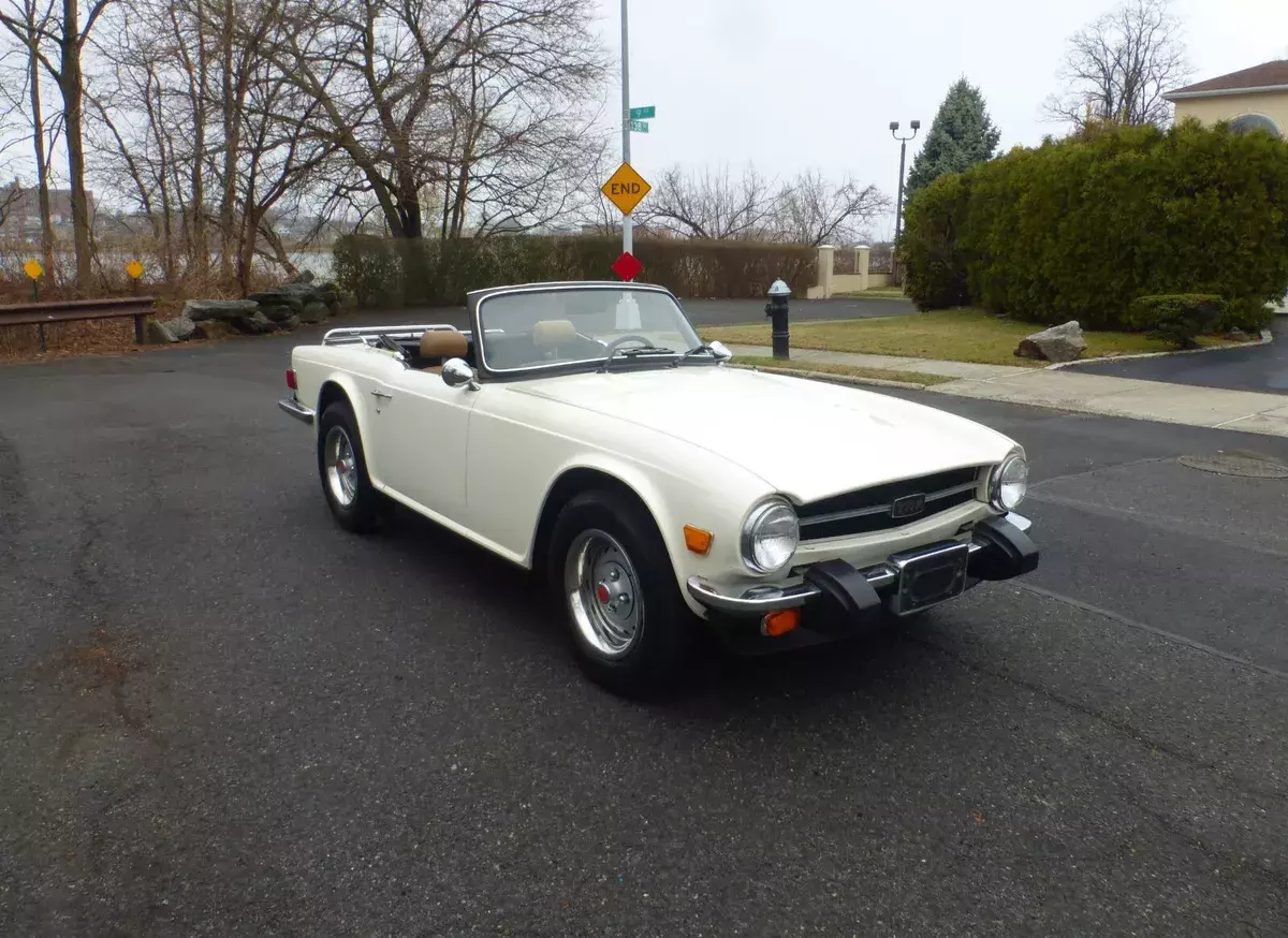 1976 Triumph TR6 with Overdrive Very Presentable 1976 Triumph TR-6 Overdrive
