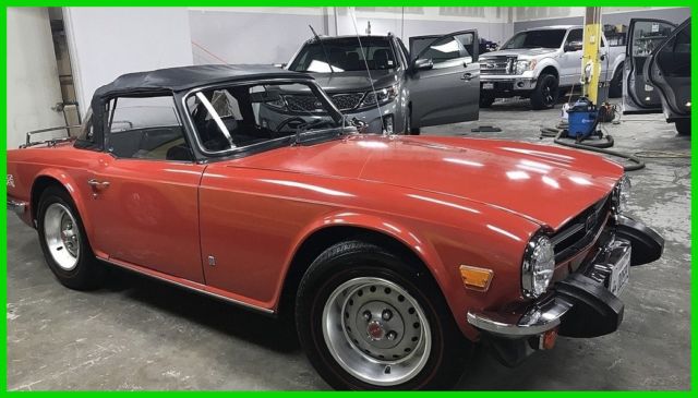 1976 Triumph TR6,5-Speed Manual,6-Cylinder,All Original,Gas Engine,Convertible 1976 Triumph TR6