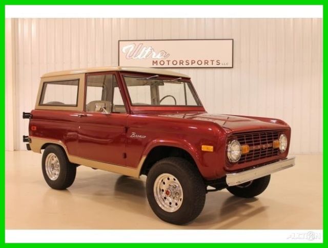 1976 Used Manual RWD 1976 Ford Bronco