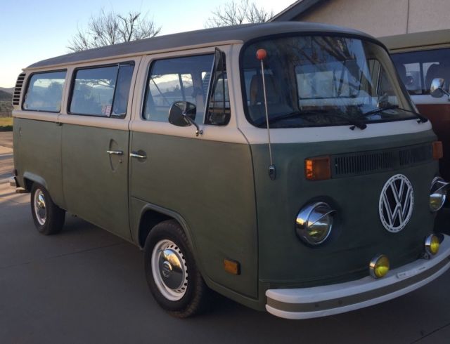 1976 VW VOLKSWAGEN BUS TRANSPORTER KOMBI VAN VINTAGE SURF MIDDLE SEAT LOWRIDER 1976 Volkswagen Bus/Vanagon