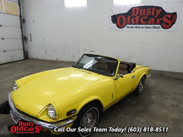 1976 Triumph Spitfire Great Project Car Needs TLC 1.5L 4 Speed