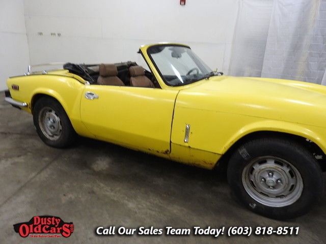 1976 Triumph Spitfire Great Project Car Needs TLC 1.5L 4 Speed - photo 10