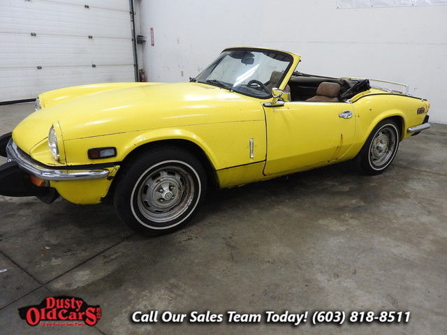 1976 Triumph Spitfire Great Project Car Needs TLC 1.5L 4 Speed - photo 3