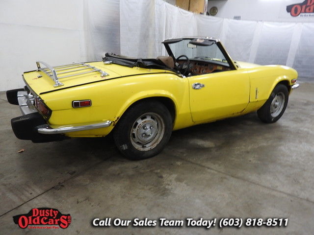 1976 Triumph Spitfire Great Project Car Needs TLC 1.5L 4 Speed - photo 6