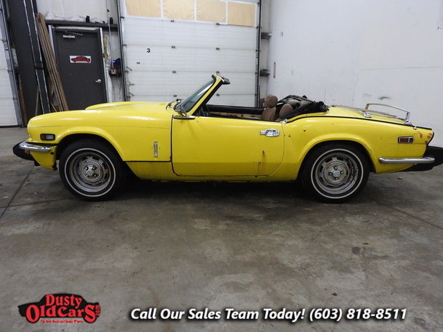1976 Triumph Spitfire Great Project Car Needs TLC 1.5L 4 Speed - photo 8