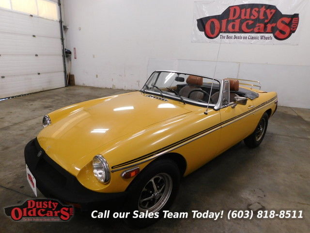 1976 MG MGB Runs Drives Body Interior VGood Season Ready