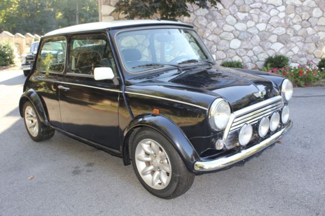 1976/1999 Mini Cooper S Classic Sport Pack Left Hand Drive Tahiti Blue 1.3i 1976 Mini Classic Mini Injected