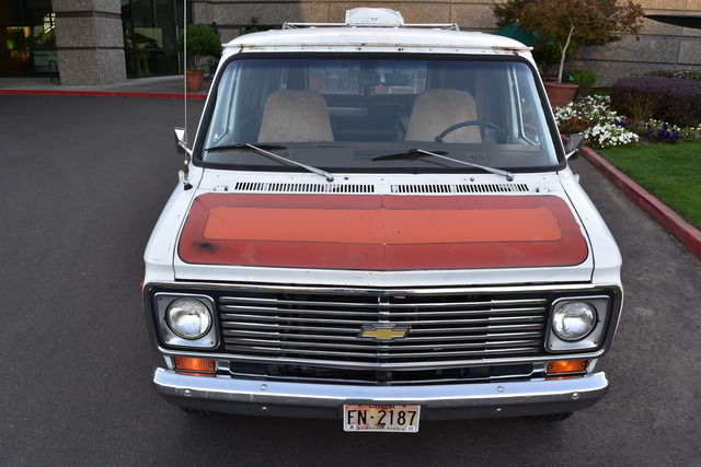 1977 Chevrolet G20 Van RUST FREE WEST COAST SHORTY HIPPIE VAN - photo 4