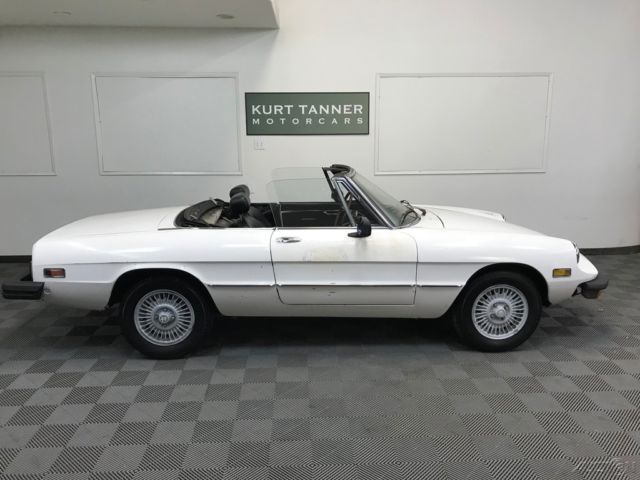 1977 Alfa Romeo Spider 5-SPEED. ALLOYS. 2.0 LITER FUEL INJECTION. - photo 4