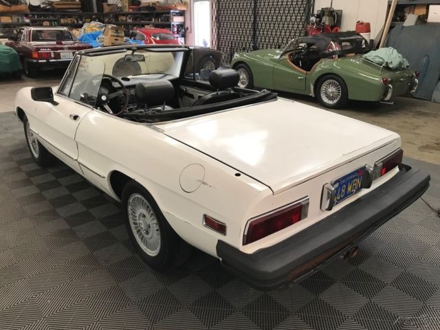 1977 Alfa Romeo Spider 5-SPEED. ALLOYS. 2.0 LITER FUEL INJECTION. - photo 9