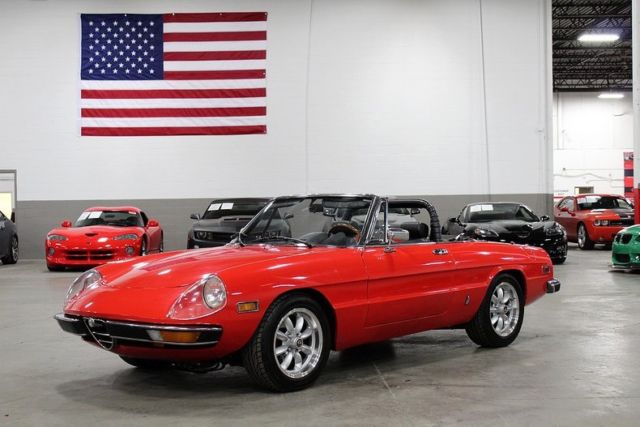 1977 Alfa Romeo Veloce spyder 87356 Miles Red Coupe 2.0l 4 5 Speed Manual 1977 Alfa Romeo Veloce spyder --