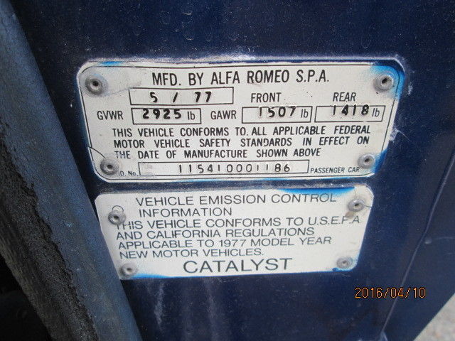 1977 Alfa Romeo Spider spider - photo 7