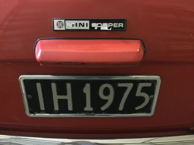 1977 Mini Cooper S coupe, 2 door - photo 7