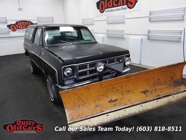 1977 Black Runs Drives Body Int Good 350V8 3 spd auto! 1977 GMC Jimmy Runs Drives Body Int Good 350V8 3 spd auto