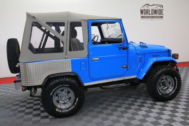 1977 Toyota LAND CRUSER FJ40 RESTORED FULL SOFT TOP FRONT DISC BRAKES 4X4 - photo 12