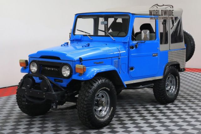 1977 Toyota LAND CRUSER FJ40 RESTORED FULL SOFT TOP FRONT DISC BRAKES 4X4 - photo 2