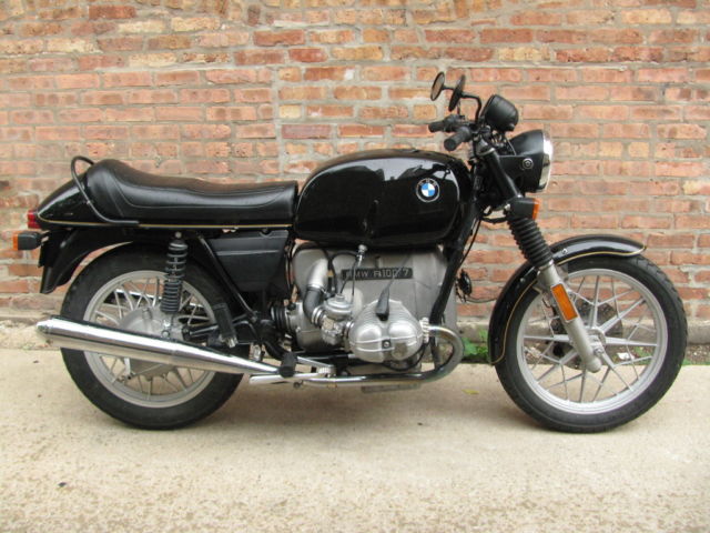 1977 BMW R100/7, matching #s, Dyna III electronic ign., new battery, runs great. 1977 BMW R-Series