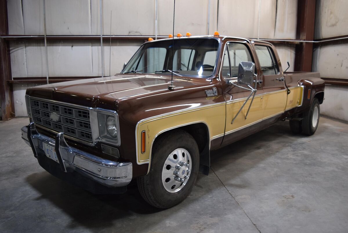 1977 C30 Camper Special With 57902 Miles, Brown Truck Manual 454 V8 1977 Chevrolet C30 Camper Special