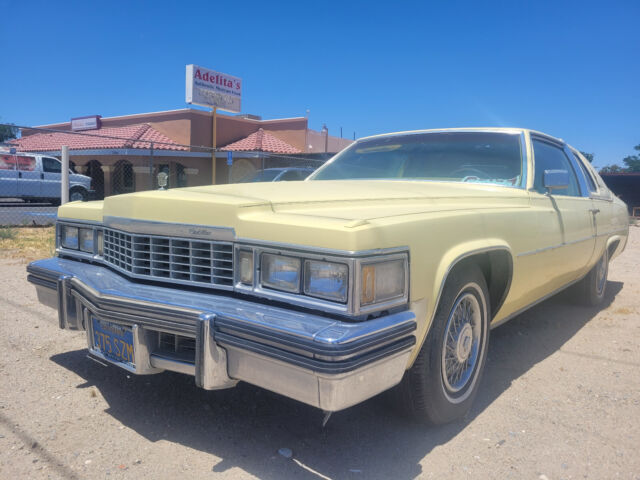 1977 Cadillac Coupe DeVille RUNS WELL UNDER 10K MILES Lucerne CA ONE OWNER 1977 Cadillac DeVille