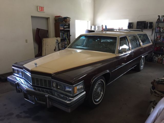 1977 Cadillac Deville Station Wagon- 61K miles- Augie Pabst Owned! 1 of 2 1977 Cadillac DeVille